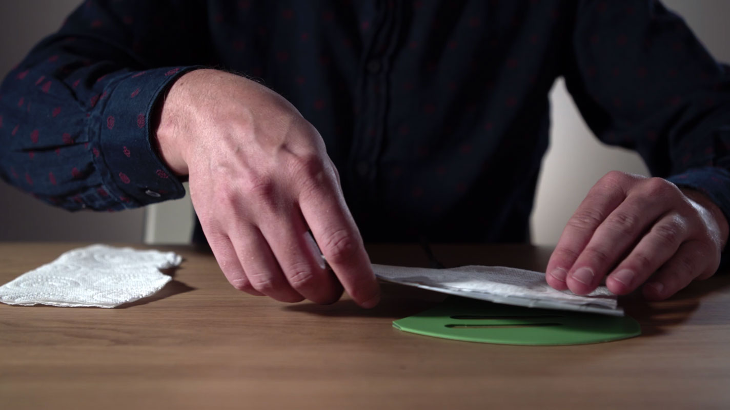 Masque de protection instruction